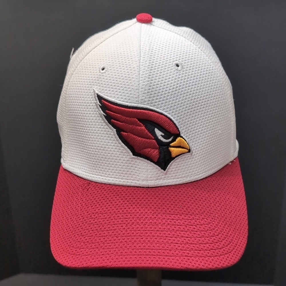 New Era NFL Red/White Arizona Cardinals Fitted Sports Hat,M/L.